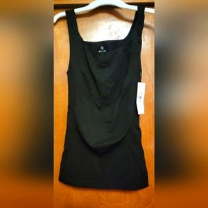 BLANQI NEW! Womens Size XL Black Maternity Belly Support Tank.
